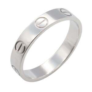 CARTIER 18k Silver Love Ring